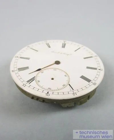 Taschenuhr-Chronometerwerk ohne Gehäuse, Schlüsselaufzug — تصویر رکورد یوروپیانا