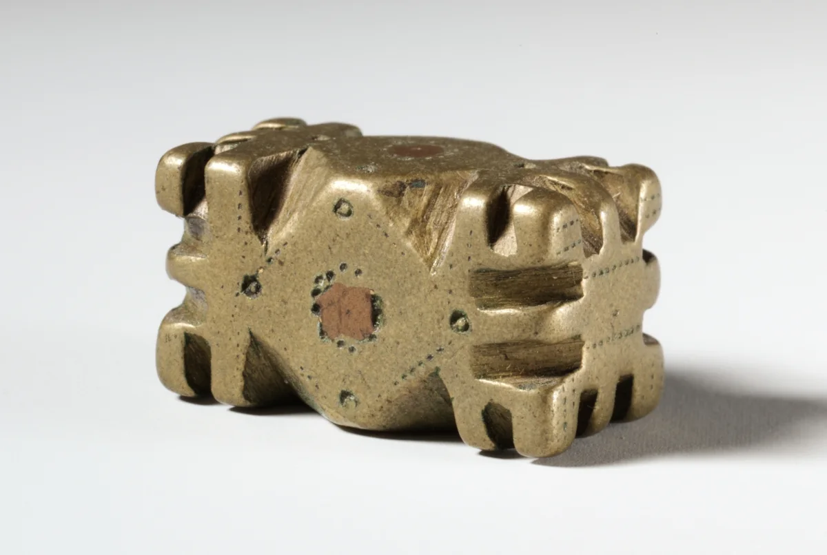 Gold Weight (abrammuo): Geometric Form — تصویر رکورد موزهٔ هنر کلیولند (دسترسی آزاد)
