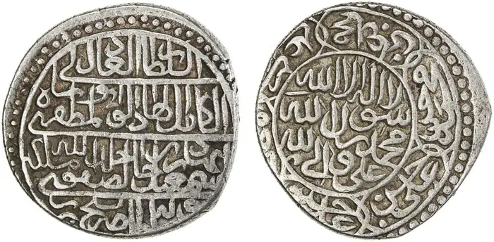 روی و پشت «۱ شاهی — شاه اسماعیل یکم صفوی، ۱۵۰۲–۱۵۲۵ م» — عکس رکورد کاتالوگ نومیستا