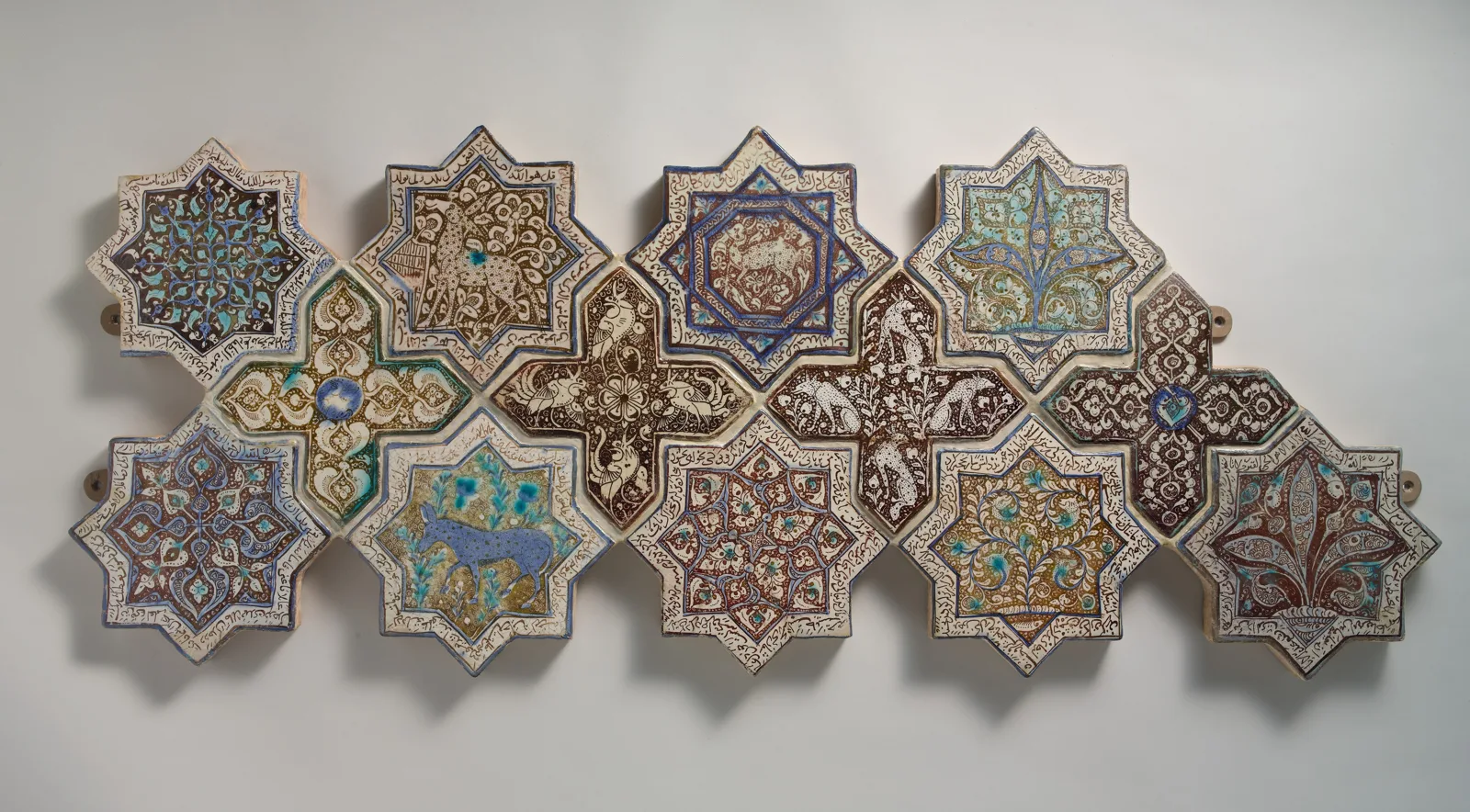 Eight-Pointed Star-Shaped Tile — تصویر رکورد موزهٔ متروپولیتن (دسترسی آزاد)