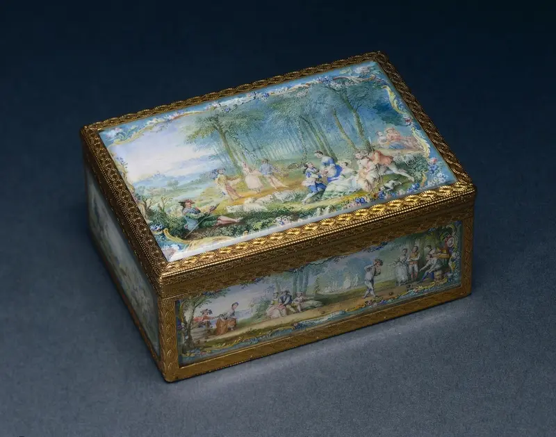Snuff Box (Tabatière) — تصویر رکورد موزهٔ هنر کلیولند (دسترسی آزاد)