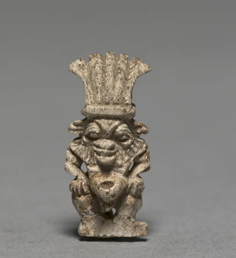 Amulet of Bes — تصویر رکورد موزهٔ هنر کلیولند (دسترسی آزاد)