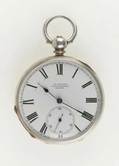 Taschenuhr, K. Kirner, Furtwangen, um 1860 — تصویر رکورد یوروپیانا