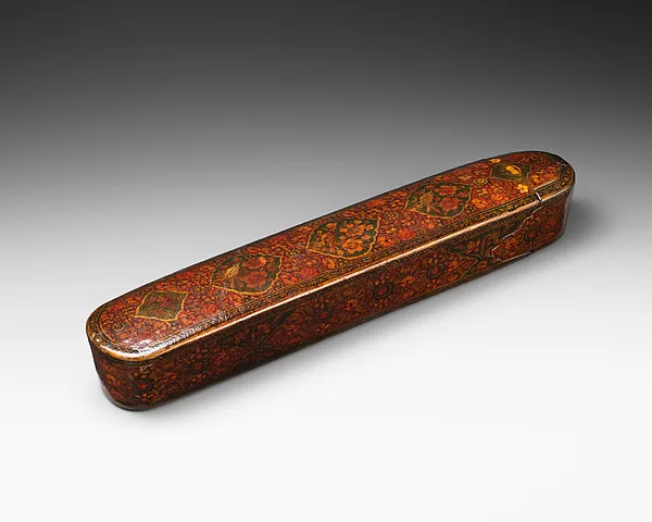 Pen Box (Qalamdan) — تصویر رکورد موزهٔ متروپولیتن (دسترسی آزاد)