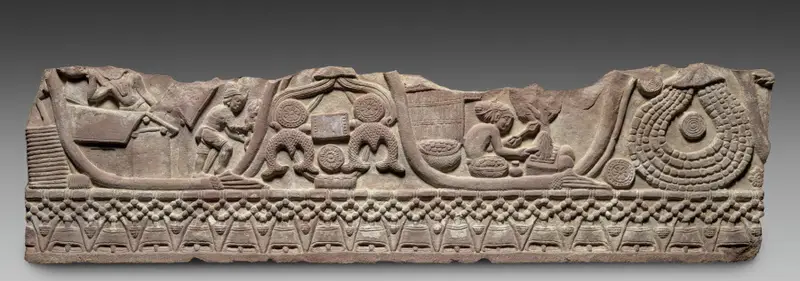 Section of a Coping Rail — تصویر رکورد موزهٔ هنر کلیولند (دسترسی آزاد)