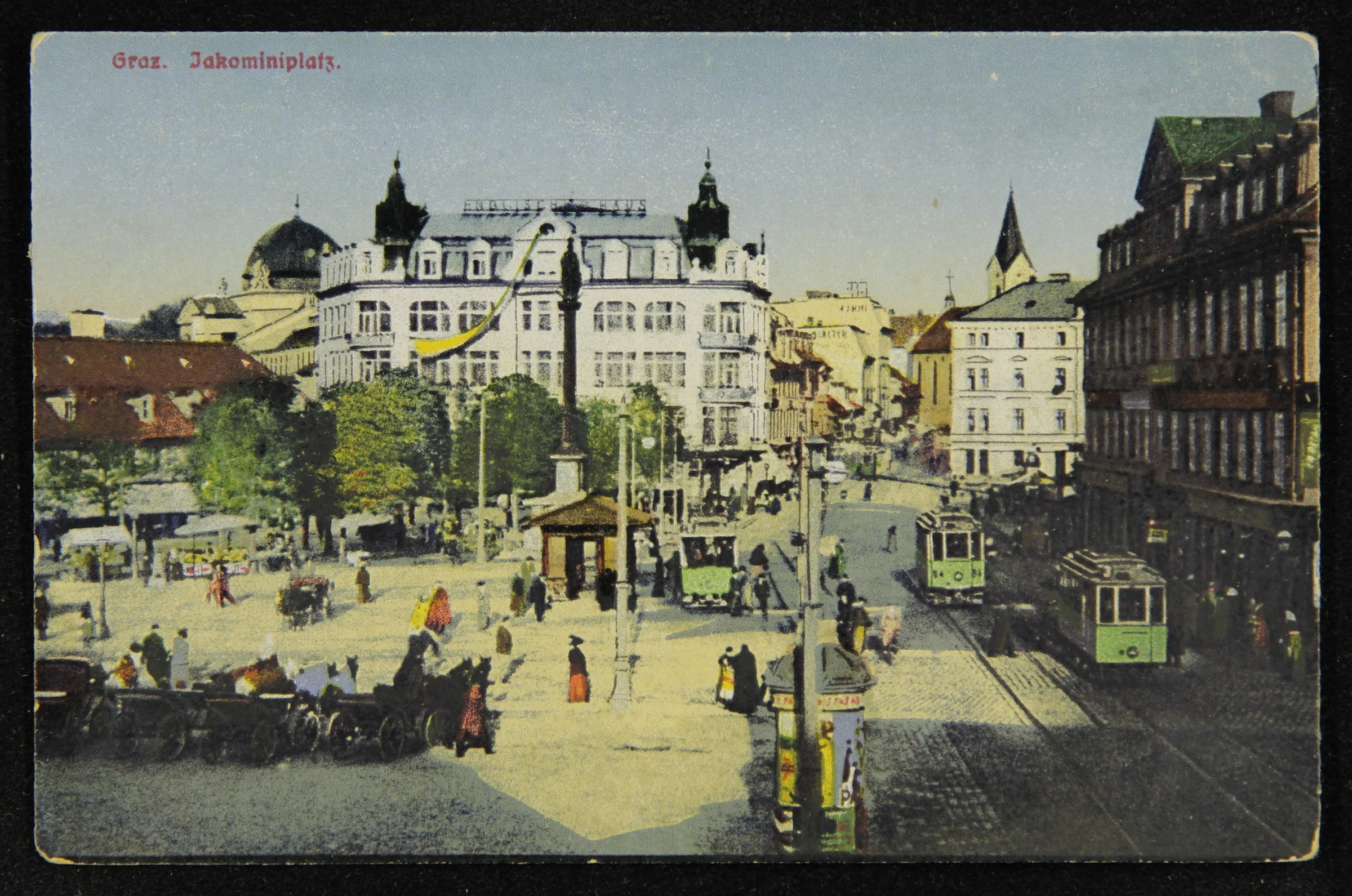 Graz. Jakominiplatz. — تصویر رکورد یوروپیانا