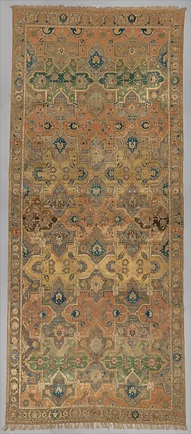Polonaise Carpet — تصویر رکورد موزهٔ متروپولیتن (دسترسی آزاد)