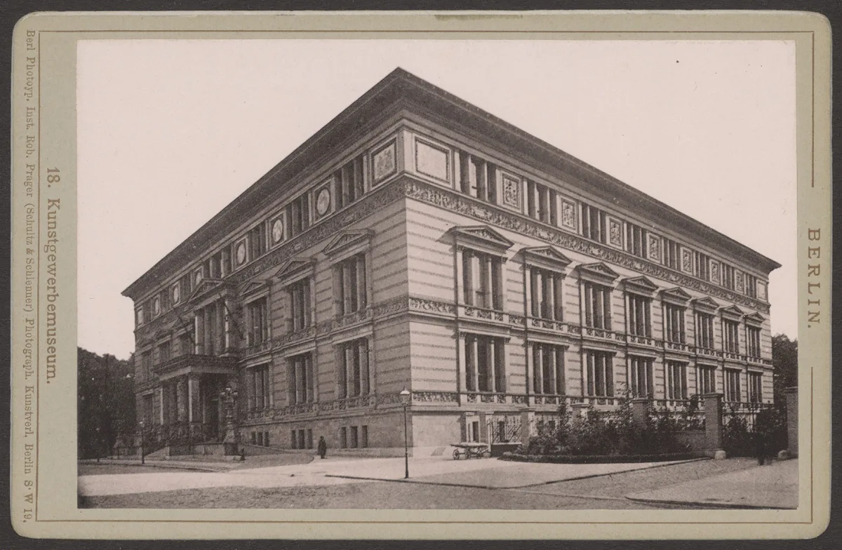 Ansichtskarte Kunstgewerbemuseum — تصویر رکورد یوروپیانا