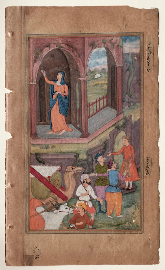 محل ولادت عیسی (برگ ۲۵ رو)، از کتاب مرآتالقدس پدرو ژروم خاویر — نمای تکمیلی ثبتشده در رکورد موزه