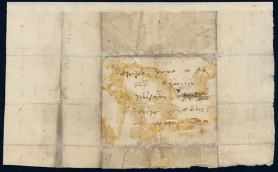 Self-contained letter from Melanchthon to Mauricius Hausmann in Torgau — تصویر رکورد یوروپیانا