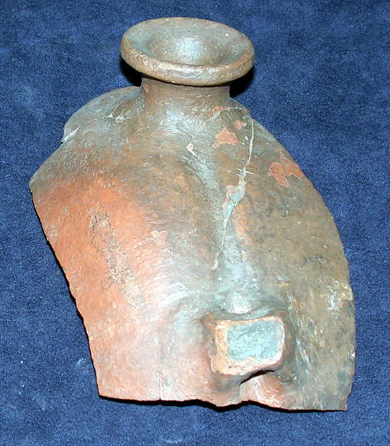 Pilgrim flask — تصویر رکورد موزهٔ متروپولیتن (دسترسی آزاد)