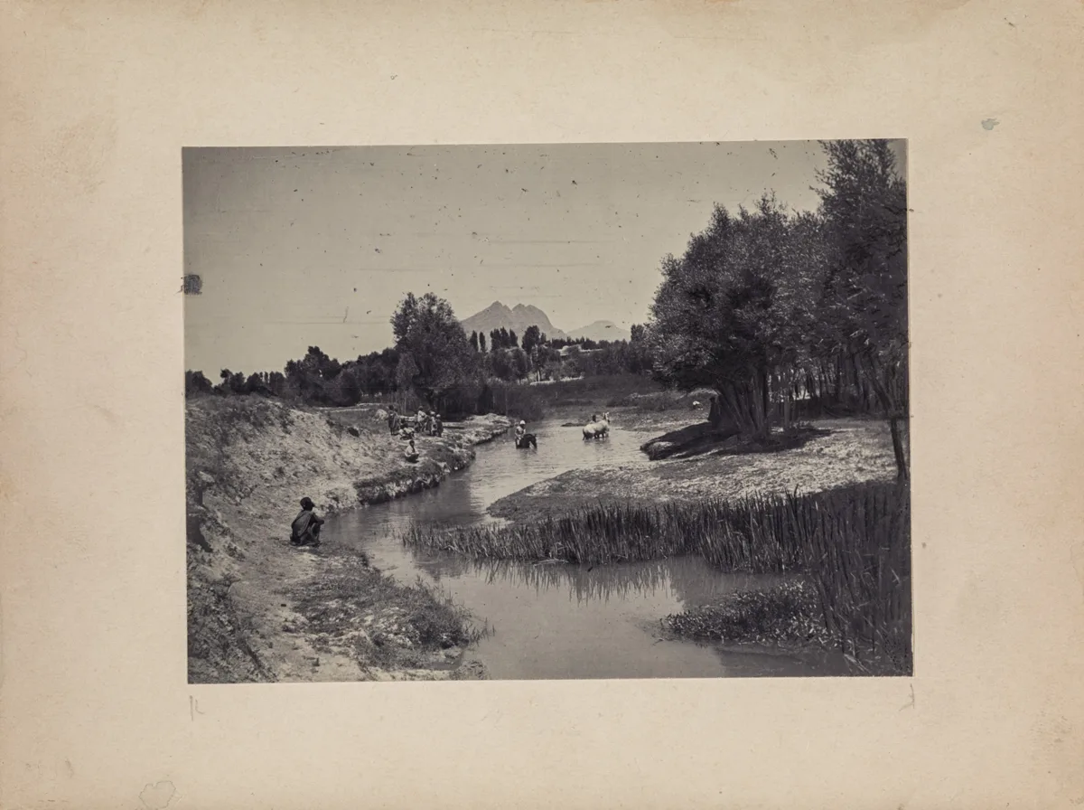 Flusstal bei Arak (Vorderasienexpedition 1906-1907 – 4. Persien 1907) — تصویر رکورد یوروپیانا
