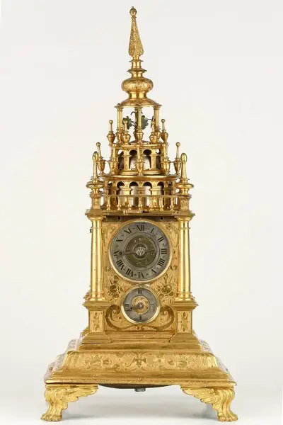 Türmchenuhr, Samuel Haug, Augsburg, um 1620 — تصویر رکورد یوروپیانا