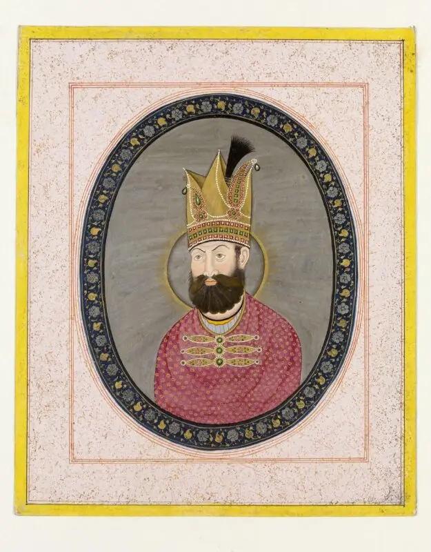 Painting: Nadir Shah — تصویر رکورد موزهٔ ویکتوریا و آلبرت