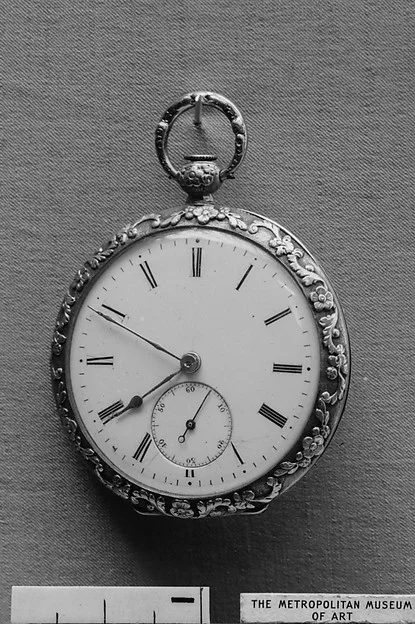 Pocket watch — تصویر رکورد موزهٔ متروپولیتن (دسترسی آزاد)