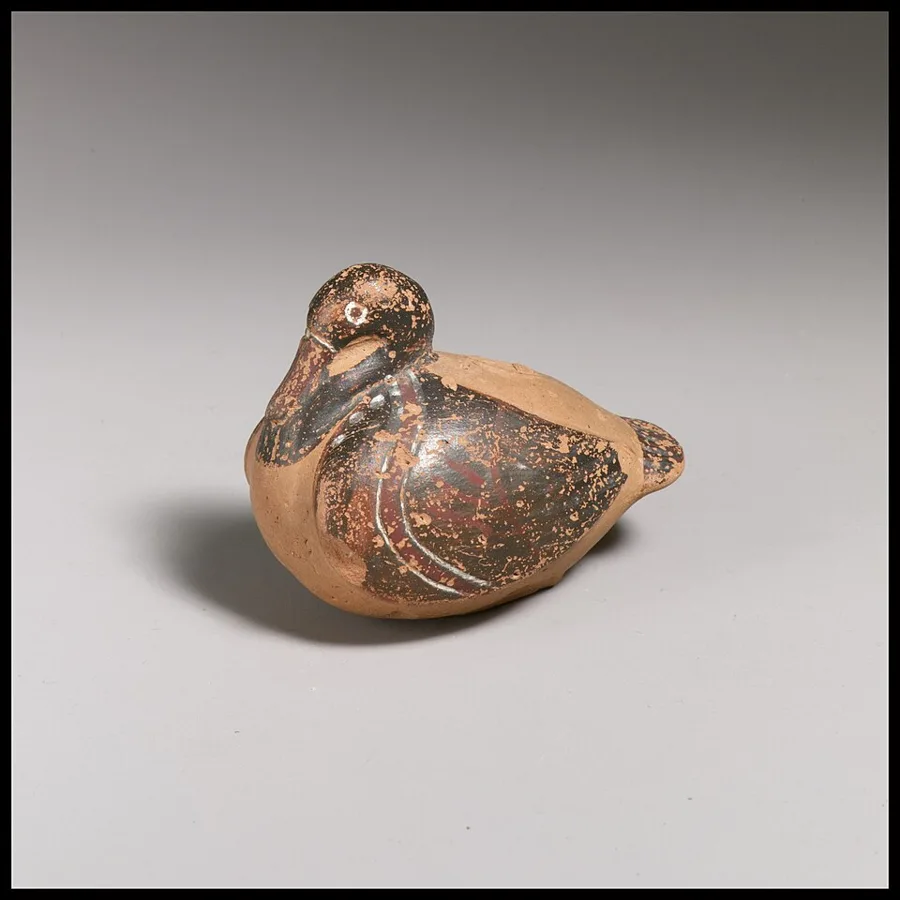 Terracotta vase in the form of a duck — تصویر رکورد ویکیداده