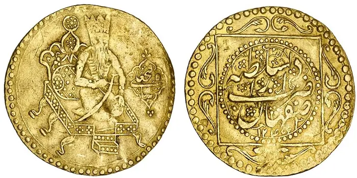روی و پشت «۱ تومان — فتحعلی‌شاه قاجار، ۱۸۳۰–۱۸۳۱ م» — عکس رکورد کاتالوگ نومیستا