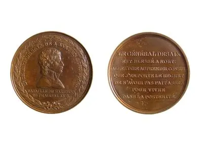 Medalie comemorativă pentru generalul Desaix — تصویر رکورد یوروپیانا