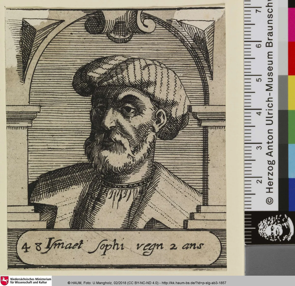 [Ismael Sophy Köniog von Persien] — تصویر رکورد یوروپیانا