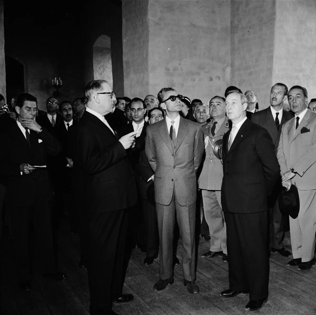 Shahen av Persien på besök, Skoklosters slott, Uppland 1960 — تصویر رکورد یوروپیانا
