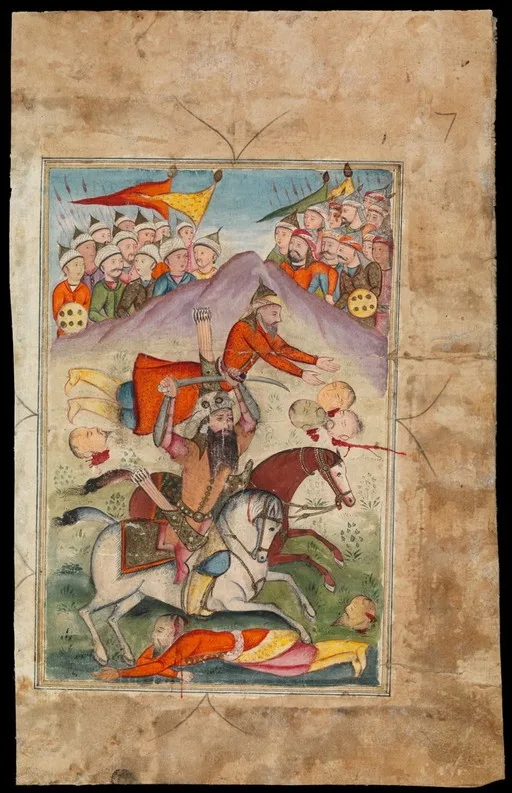 Scene from the Shahnameh — تصویر رکورد یوروپیانا