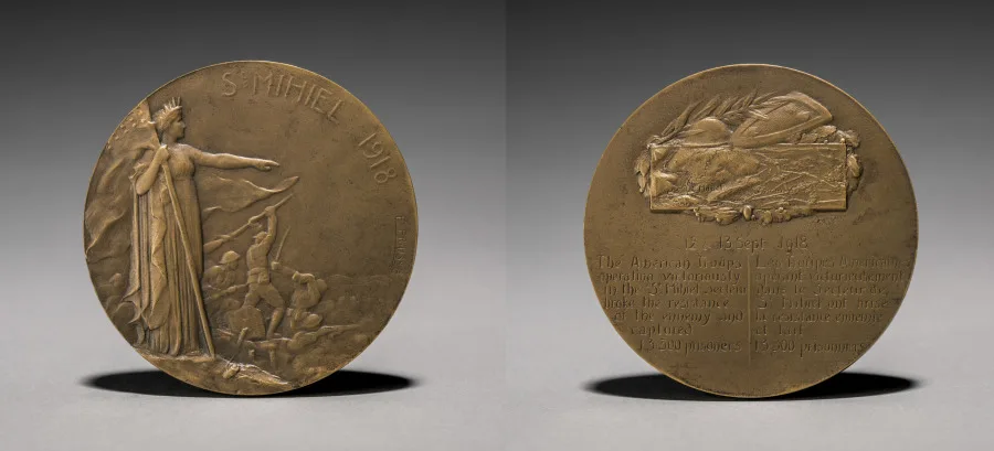 Medal — تصویر رکورد موزهٔ هنر کلیولند (دسترسی آزاد) — شمارهٔ رکورد 1922.163