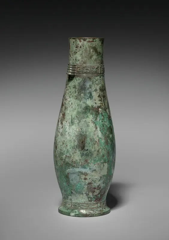 Wine Vessel (Hu) — تصویر رکورد موزهٔ هنر کلیولند (دسترسی آزاد)