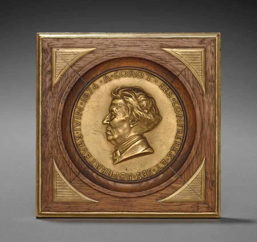 Medal of Corot — تصویر رکورد موزهٔ هنر کلیولند (دسترسی آزاد)
