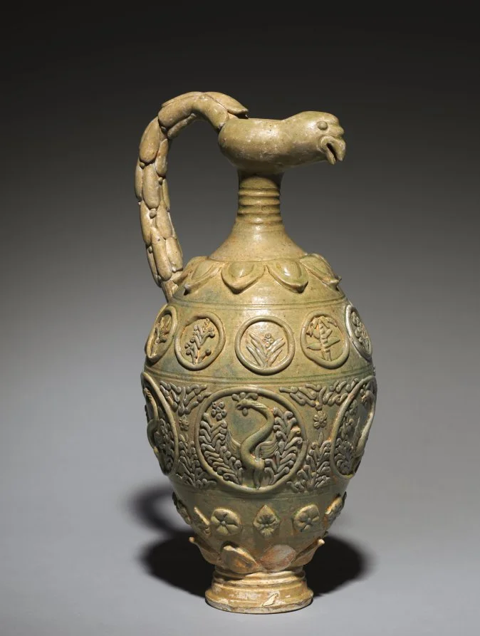 Bird-Headed Ewer — تصویر رکورد موزهٔ هنر کلیولند (دسترسی آزاد)