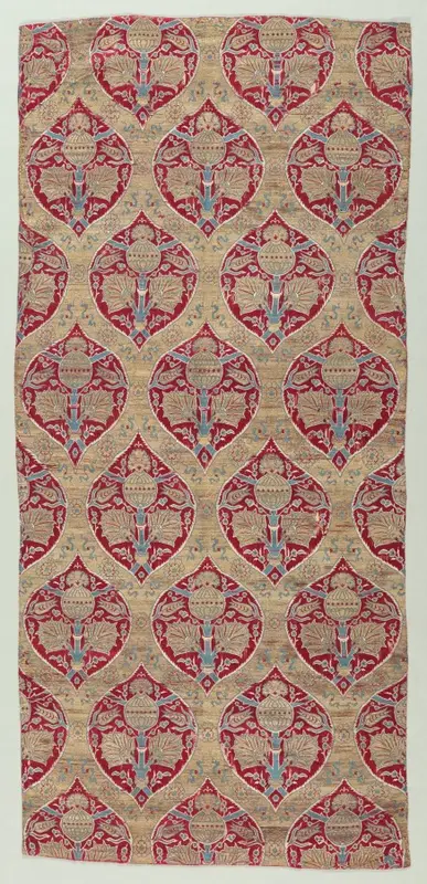 Ogival lattice with horizontal design — تصویر رکورد موزهٔ هنر کلیولند (دسترسی آزاد)