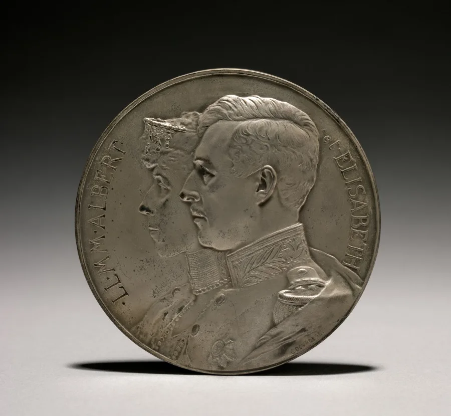 Medal (obverse) — تصویر رکورد موزهٔ هنر کلیولند (دسترسی آزاد)