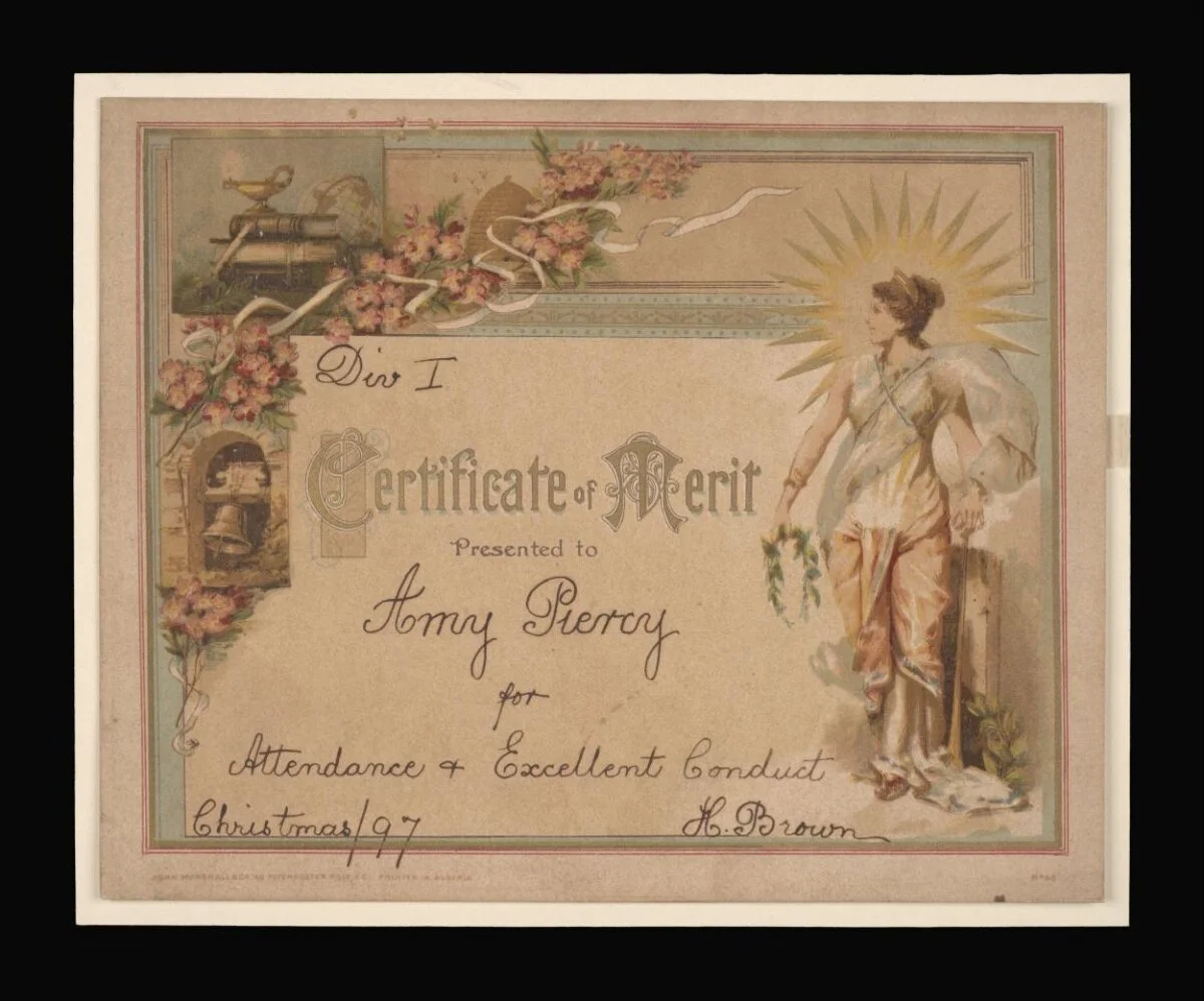 Certificate of Merit — تصویر رکورد موزهٔ ویکتوریا و آلبرت