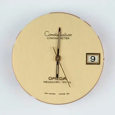 Armbanduhrwerk, Omega, Biel (CH), um 1973 — تصویر رکورد یوروپیانا