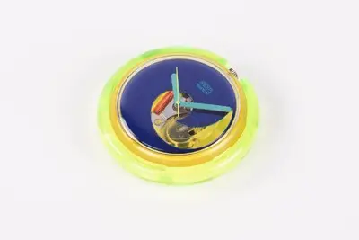 Armbanduhr Pop-Swatch, Grenchen (CH), um 1990 — تصویر رکورد یوروپیانا