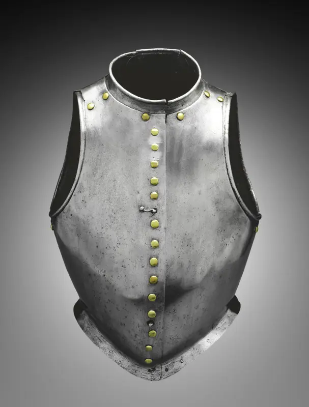"Waistcoat" Cuirass (Combined Breast and Backplates) — تصویر رکورد موزهٔ هنر کلیولند (دسترسی آزاد)