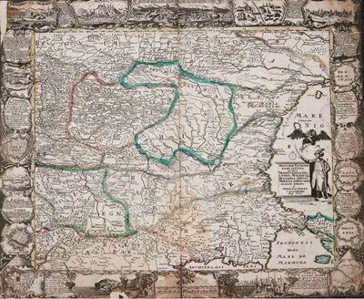 Gottfried Jacob Haupt, Cursul inferior al Dunării, Augsburg, c. 1737 (ed.: Homännische Erben, Nürnberg, 1737-1753). Gottfried Jacob Haupt, Cursul inferior al Dunării, Augsburg, c. 1737 (ed.: Homännisc — تصویر رکورد یوروپیانا