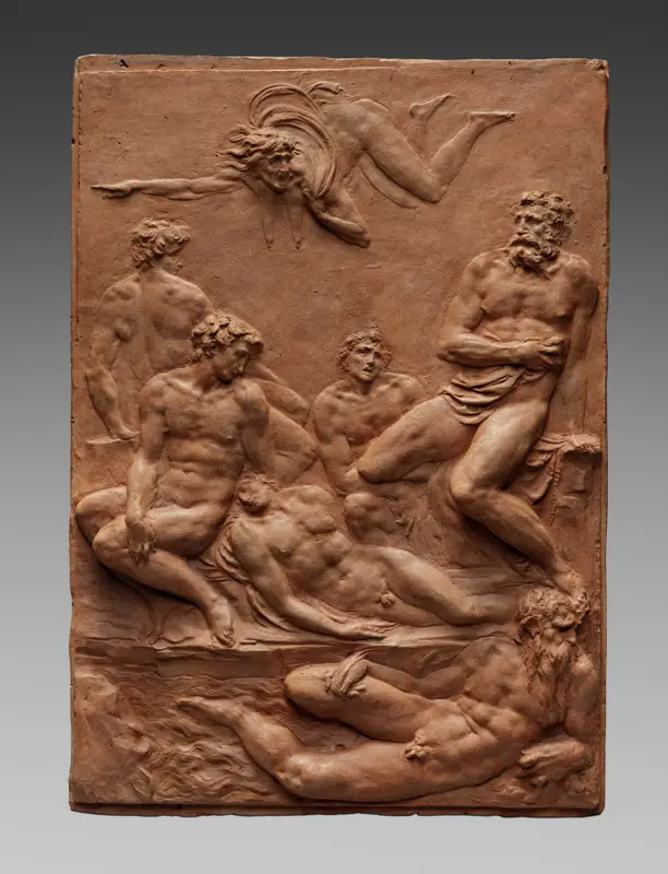 The Death of Count Ugolino della Gherardesca and His Sons (Inferno Canto XXXIII) — تصویر رکورد موزهٔ هنر کلیولند (دسترسی آزاد)