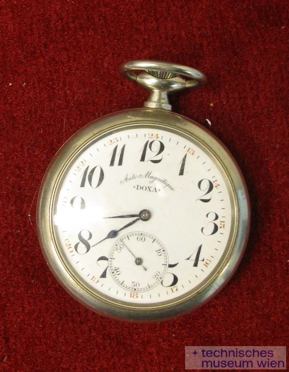 Taschenuhr Doxa Antimagnetique — تصویر رکورد یوروپیانا
