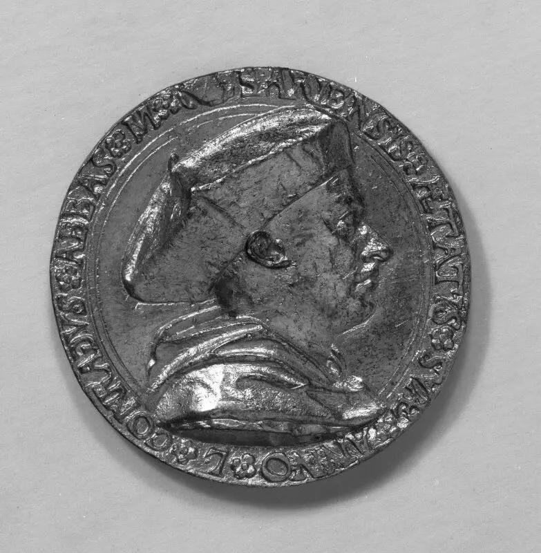 Medal: Konrad Reuter Abbot of Kaisersheim — تصویر رکورد موزهٔ ویکتوریا و آلبرت