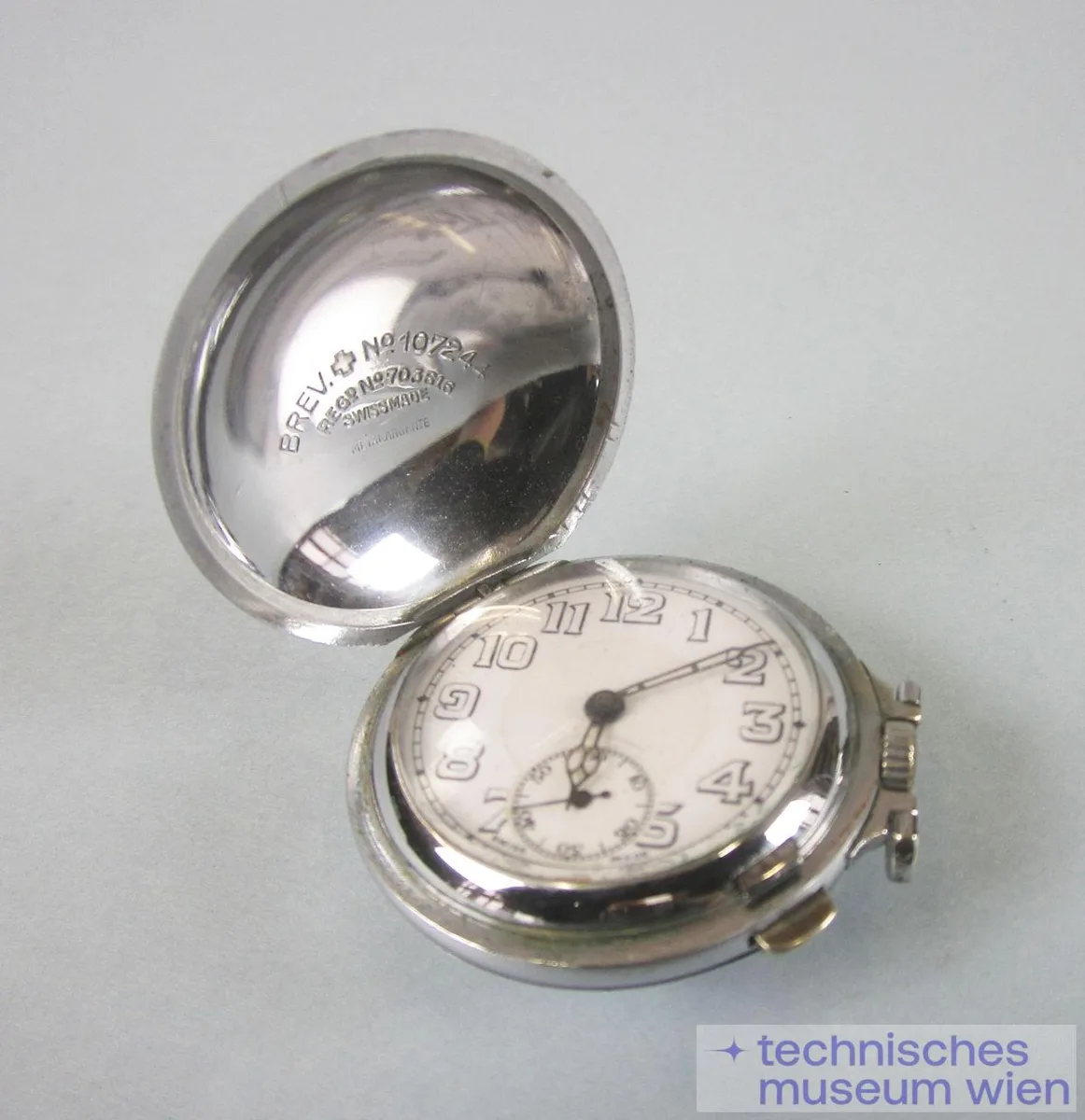 Doppelmantel-Taschenuhr (SWISS MADE) — تصویر رکورد یوروپیانا