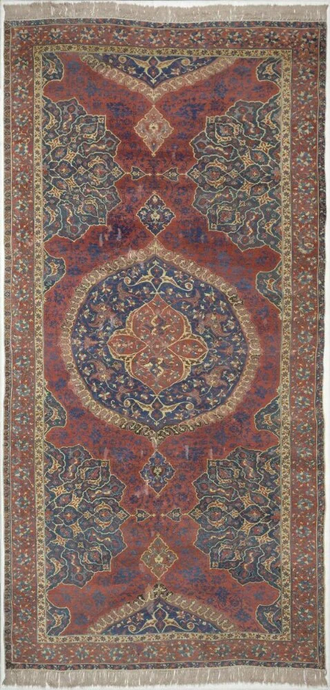 The Ushak Carpet — تصویر رکورد موزهٔ ویکتوریا و آلبرت
