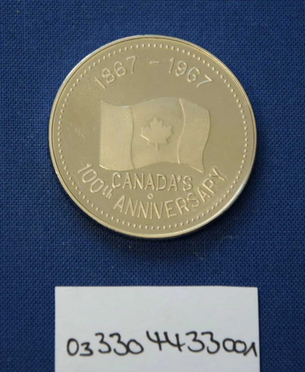Gedenkmedaille zur Gründung Kanadas — تصویر رکورد یوروپیانا