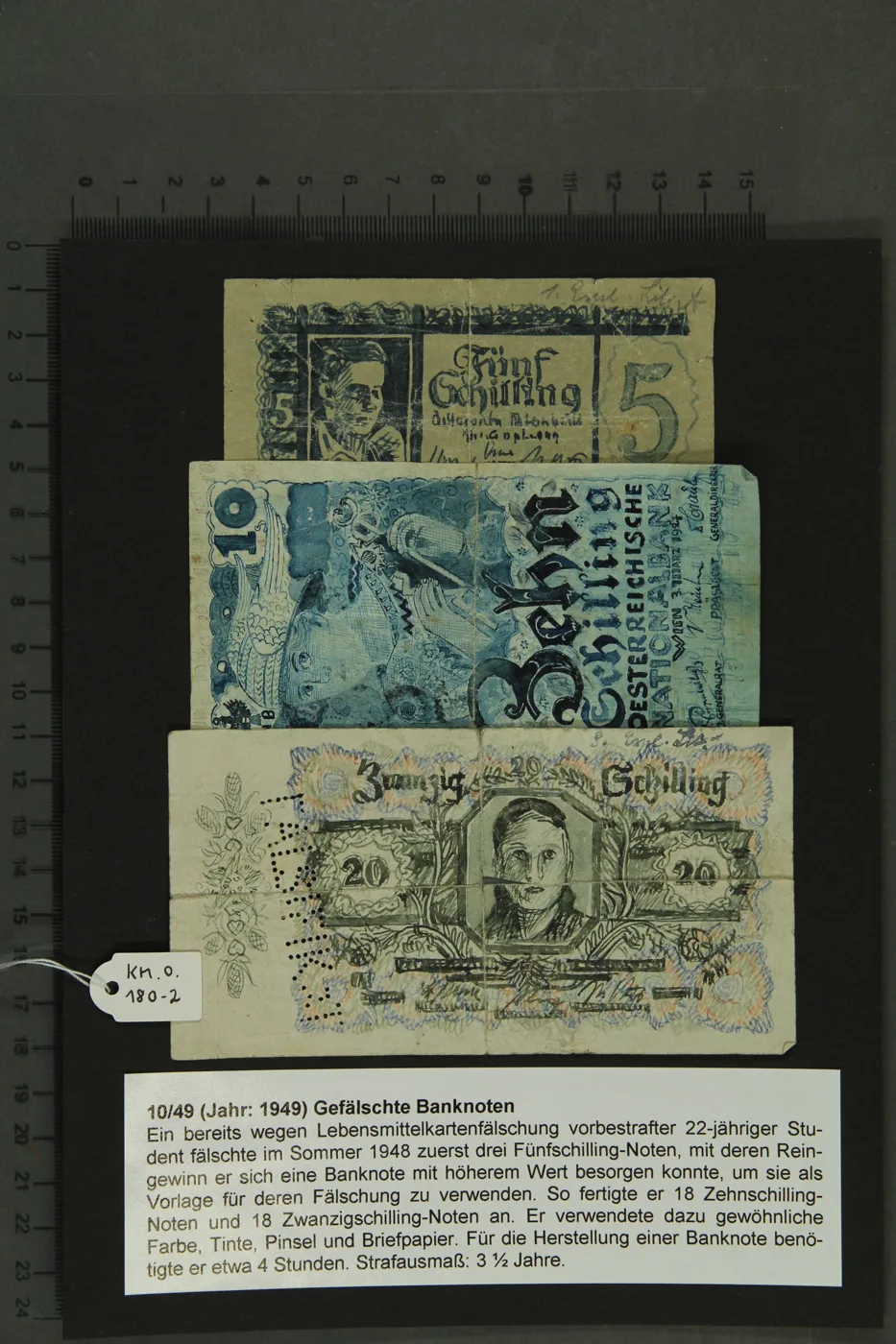 Falsifikate von Banknoten KM-O.180-2 — تصویر رکورد یوروپیانا