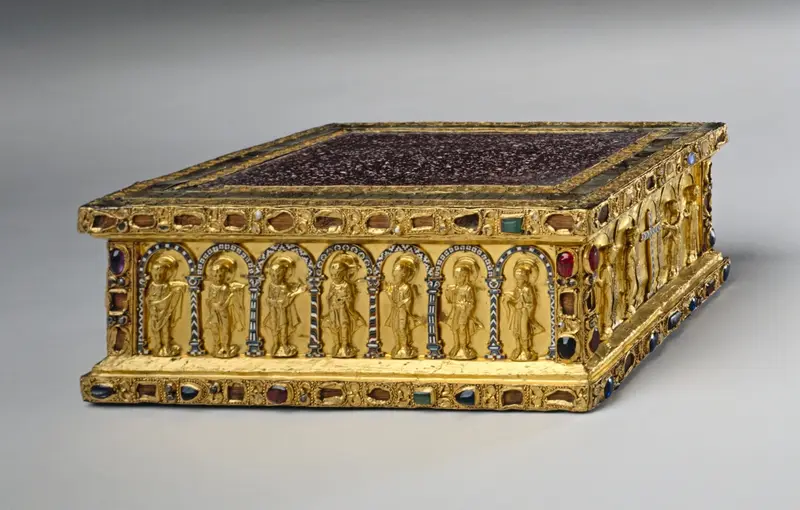 Portable Altar of Countess Gertrude — تصویر رکورد موزهٔ هنر کلیولند (دسترسی آزاد)