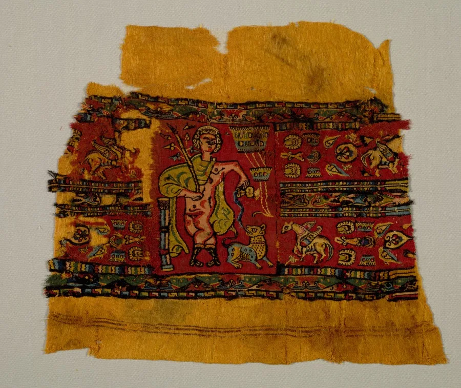 آستین از یک تونیک — نمای تکمیلی ثبت‌شده در رکورد موزه