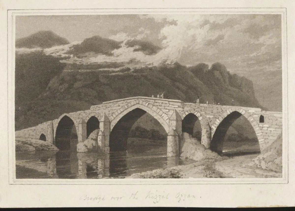 Bridge over the Kizil Uzen — تصویر رکورد موزهٔ ویکتوریا و آلبرت