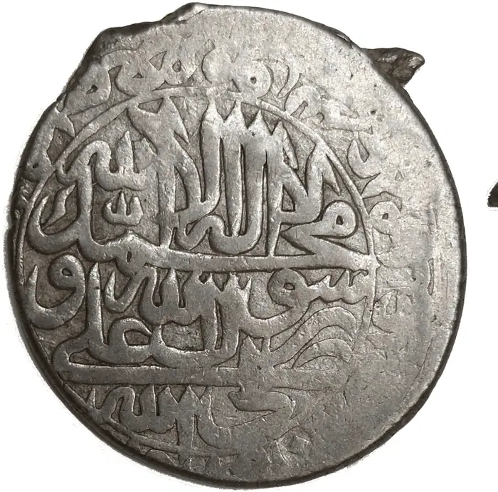 روی و پشت «۴ شاهی — شاه سلیمان یکم صفوی، ۱۶۷۳–۱۶۹۴ م» — عکس رکورد کاتالوگ نومیستا
