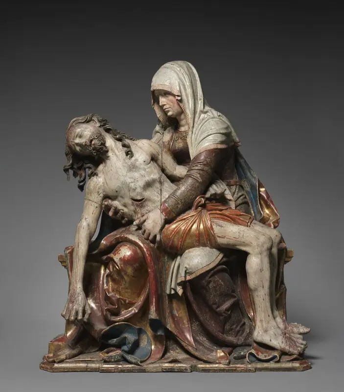 Vesperbild (Pietà) — تصویر رکورد موزهٔ هنر کلیولند (دسترسی آزاد)