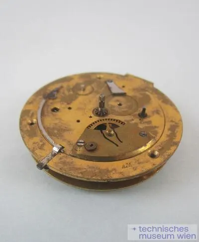 Spindeltaschenuhr ohne Gehäuse und Zifferblatt — تصویر رکورد یوروپیانا