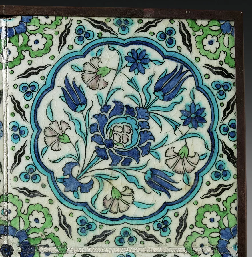 Wall Tile — تصویر رکورد موزهٔ هنر کلیولند (دسترسی آزاد)